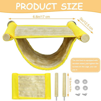 Winter Warm Bird Nest Bed, Parrot Hanging Nest, Cage Hammock, Snuggle Hut - Image 2