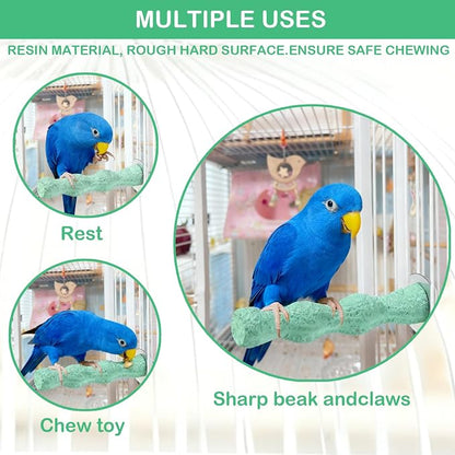 2PCS Bird Beak Grinding Stone, Anti-Slip Parrot Nail Trimming Stick, Parrot - Image 6