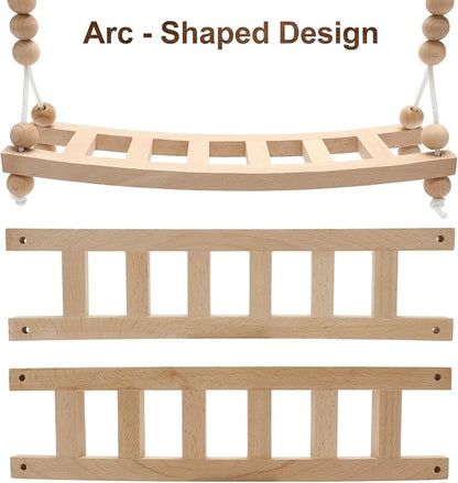 Chicken Swing, Arc-Shaped Chicken Perch Handmade, Chicken Toys - Image 2