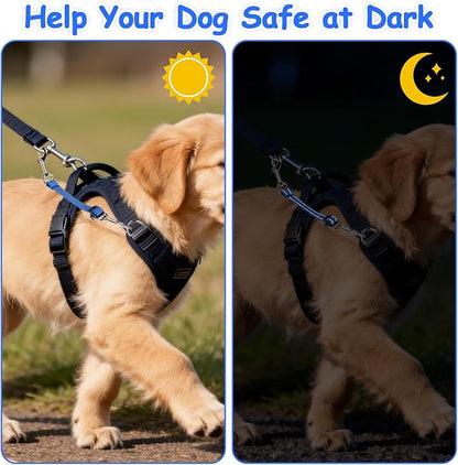 YUEPET Dog Safety Collar Clips 2 Pack Adjustable Prong Collar Backup Clips - Image 5