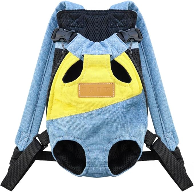 Pet Carrier Backpack, Adjustable Backpack Legs Out Easy-fit Chest Carrier by NAIHOD