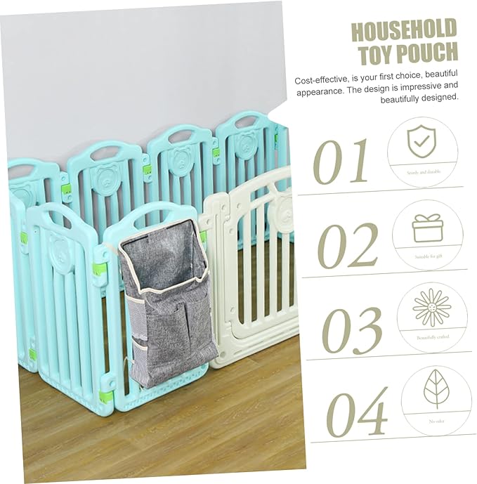 Pet Storage Pouch Breathable Hanging Organizer - Image 8