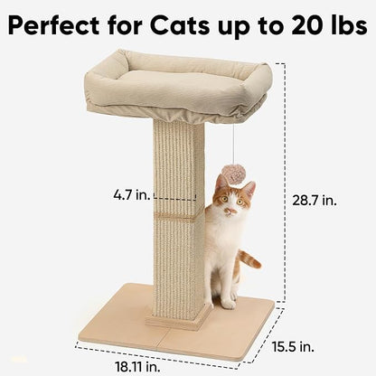 FUKUMARU Cat Scratching Post, Modern Style Tall Scratch Posts - Image 6