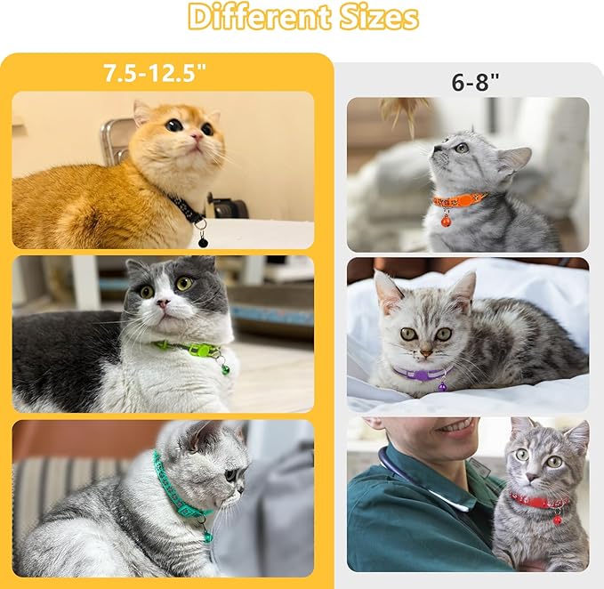 Taglory Reflective Cat Collar Breakaway - Image 4