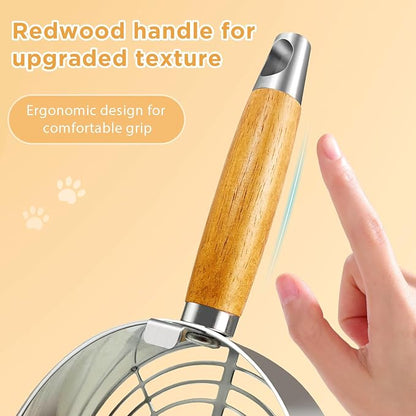 Stainless Steel Litter Scoop, Kitty Litter Scooper, Metal Cat Litter Scoop - Image 7