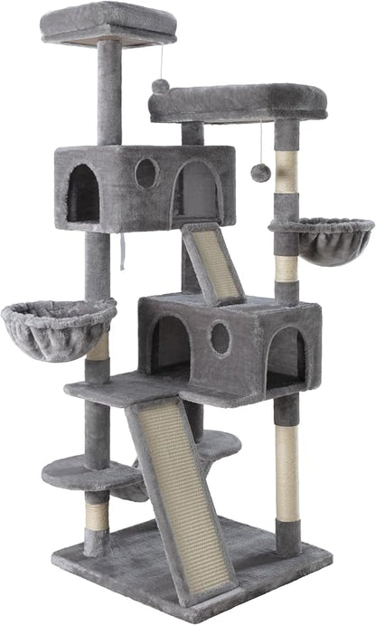 MUTICOR 66 Inches Multi-Level Large Cat Tree Tower - Image 9