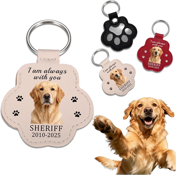 Eunigem Personalized Pet Hair Keychain by EuniGem