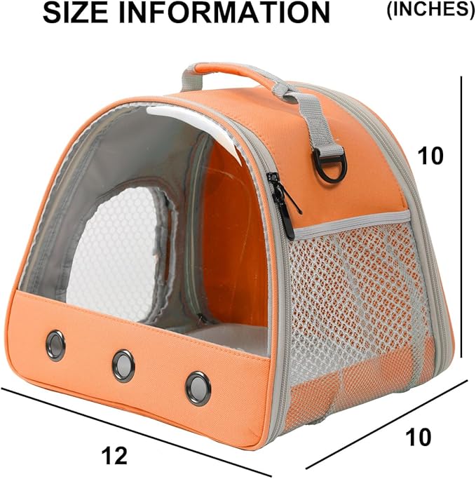 Rabbit Travel Carrier, Lizards Carrier, Small Animal Travel Bag - Image 2