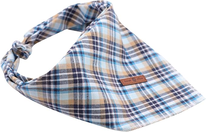 Lionet Paws Dog Bandana Washable Cotton Handkerchief Scarf Triangle Bandana - Image 3