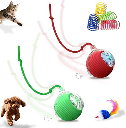 2-Pack Interactive Cat Toys Ball by Petayouj
