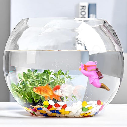 onesimcr Floating Fish Tank Decorations, Aquarium Decorations, Lovely Diver - Image 8