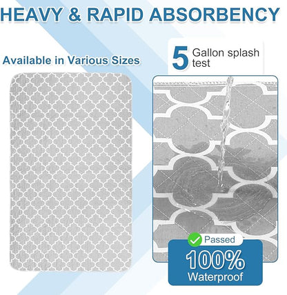 OUTCREATOR® Washable Bed Pads 34" x 56", Incontinence Mattress Protector - Image 2