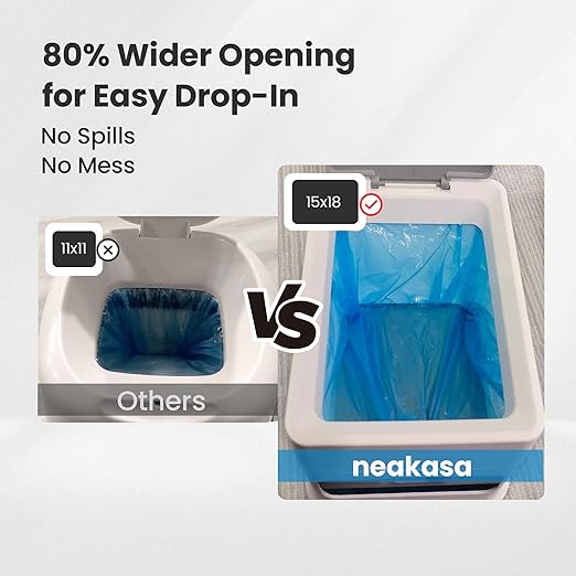 Neakasa PooGuard Litter Disposal Bin, 9.2L Trash Can - Image 4