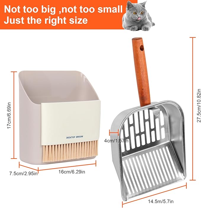 Stainless Steel Cat Litter Scoop - Image 2
