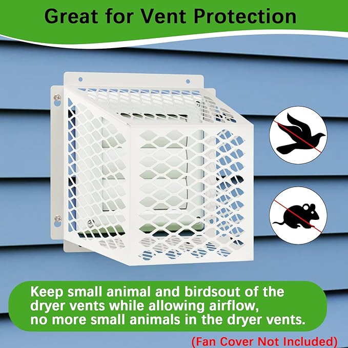 Dryer Vent Bird Guard, Dryer Vent Cover Guard - Image 3
