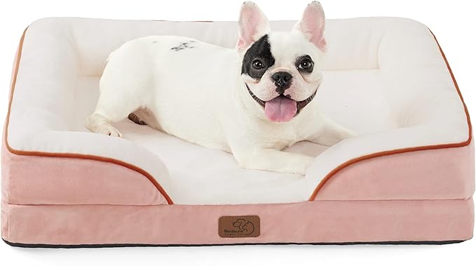 Bedsure Orthopedic Dog Bed Medium Size Dogs by BEDSURE