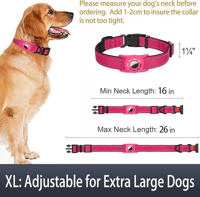 Airtag Dog Collar with AirTag Holder - Image 6