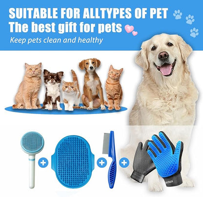5 Piece Dog Grooming Brush Set - Image 8