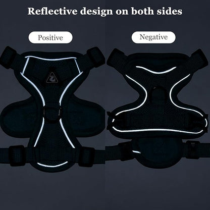 Wanheart Summer cat Chest Harness and Leash, Anti-Escape Adjustable Soft mesh - Image 4