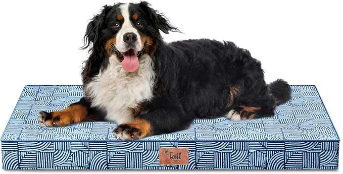 Outdoor Extra Large Dog Crate Bed, XXL Waterproof Dog Bed by TailStories
