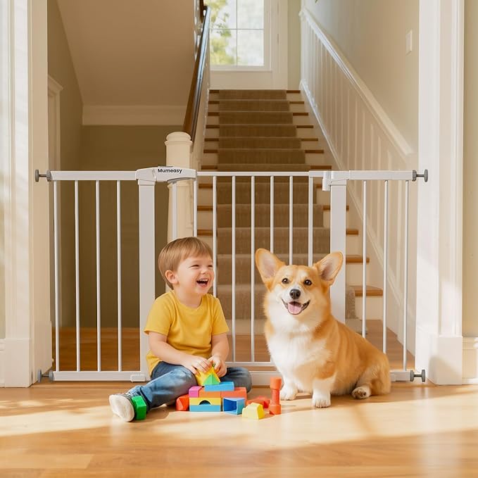 Mumeasy 29.7–51 Inch Extra Wide Baby Gate by Mumeasy-FocusonBabyPetSafetyGate