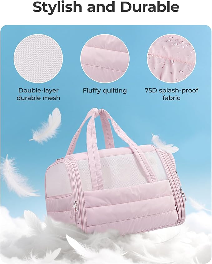 BAGSMART Cat Carrier: Soft-Sided Pet Carrier - Image 5