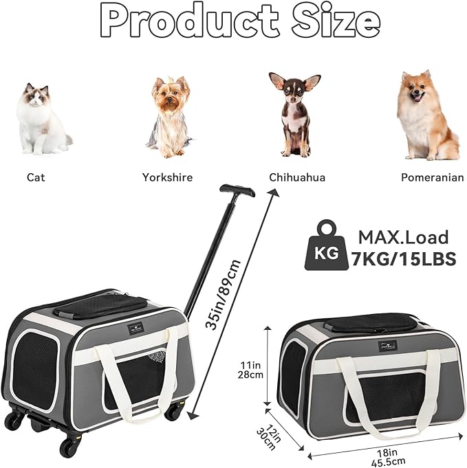 PETSFIT Airline Approved Cat Carrier - Image 2