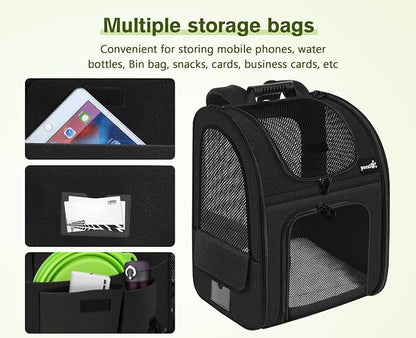 Pecute Cat Backpack Carrier Expandable, Pet Backpack - Image 9