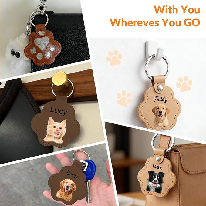 QYH Custom Memorial Dog Keychain - Image 6