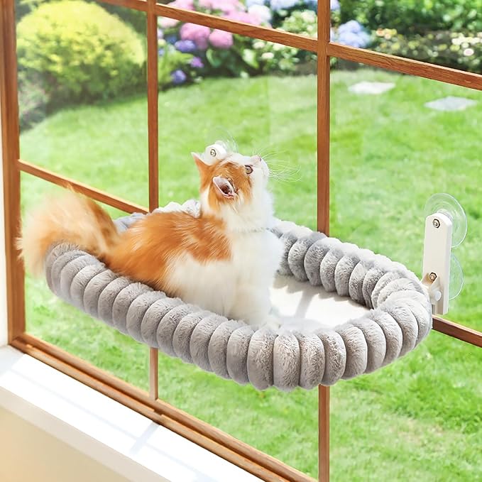 Zakkart SnugCloud Foldable Cat Window Perch by Zakkart