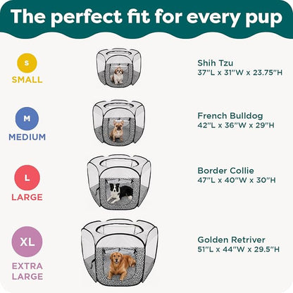 FurHaven Portable Pet Playpen for Dogs & Cats, Foldable Indoor Kitten Playpen - Image 6