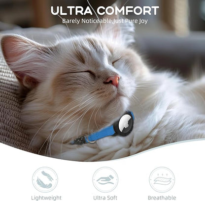 AirTag Cat Collars, Stretchy Collar - Image 2