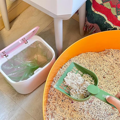 Cat Litter Trash Can Mini Countertop Trash Can - Image 5