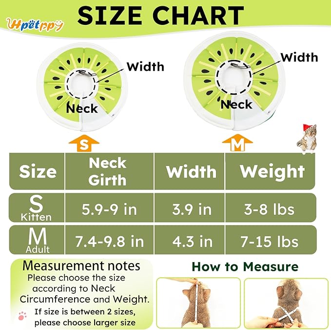Cat Cone Collar Soft, Waterproof Cat Recovery Collar After Surgery, Adjustable - Image 5