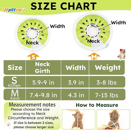 Cat Cone Collar Soft, Waterproof Cat Recovery Collar After Surgery, Adjustable - Image 5
