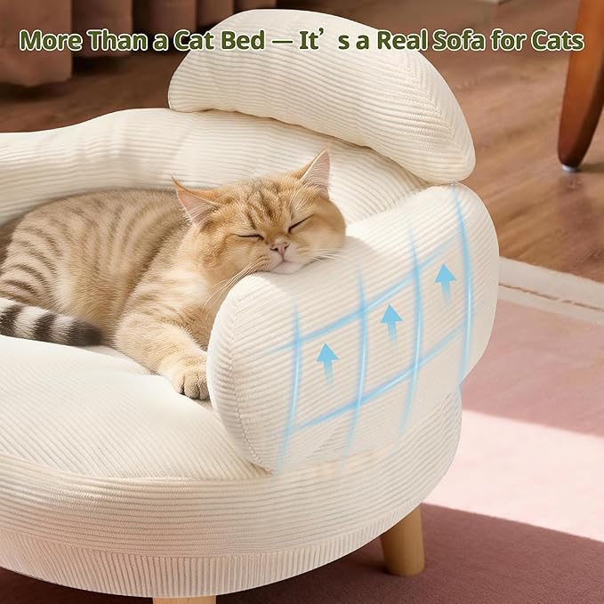 Cat Sofa Furniture-Style Pet Bed - Image 2