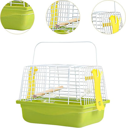 Bird Cage Birdcage Travel Portable Stand Cage Pet House - Image 3
