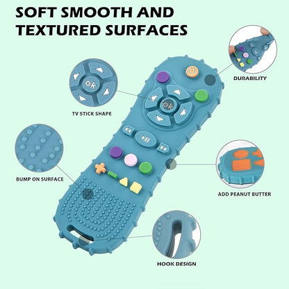 Natural Teething Rubber Chew Toys - Image 5