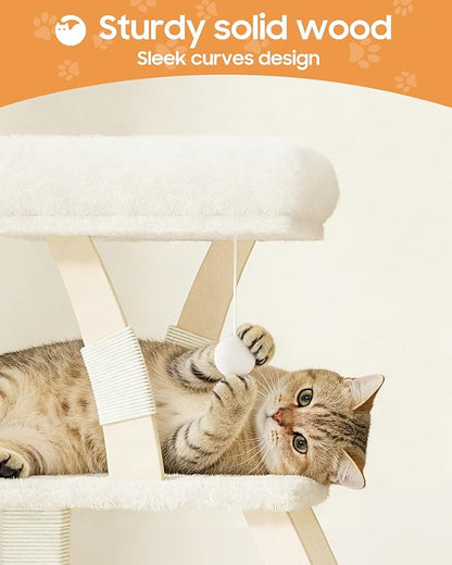 Cat Tree for Indoor Cats, 40 Inches Cat Tower - Image 3