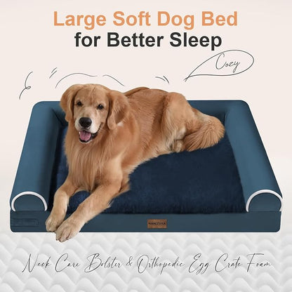 Medium Large Dog Bed Orthopedic Washable: Beds Bolster Medium Large Sized Dog - Image 2