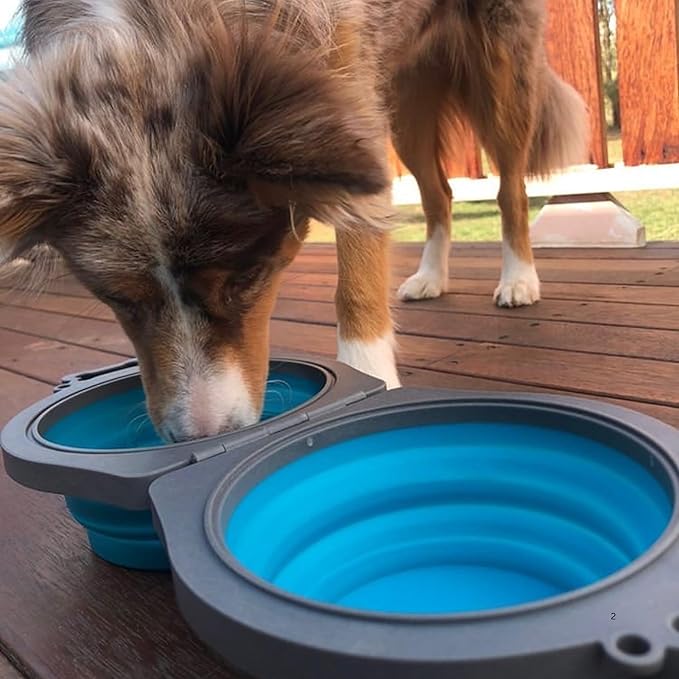 Loving Pets 73807992: Travel Double Diner Dog Bowl - Image 5