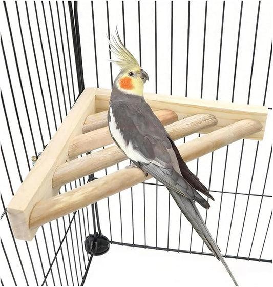 Litewoo Bird Perch Corner Platform Stand Shelf by Litewoo