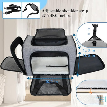 Top tasta Dog Cat Carrier Pet Carriers - Image 3
