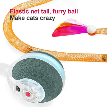 Interactive Cat Toys for Indoor Cats, The 3rd Generation Agile Moving Cat Ball - Image 4