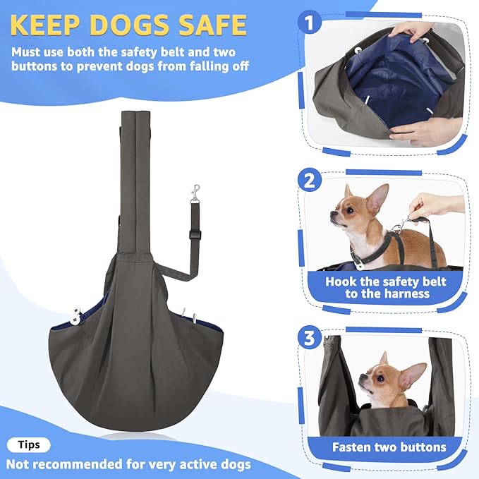 SlowTon Dog Carrier Sling - Image 4
