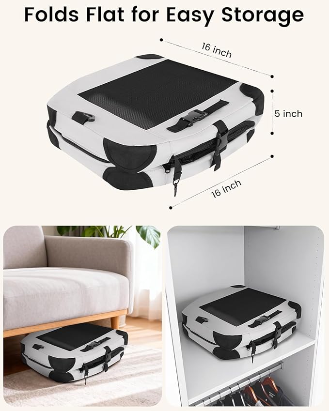 Extra Large Cat Carrier for 2 Cats, Portable Soft-Sided Pet Carrier for Small - Image 5