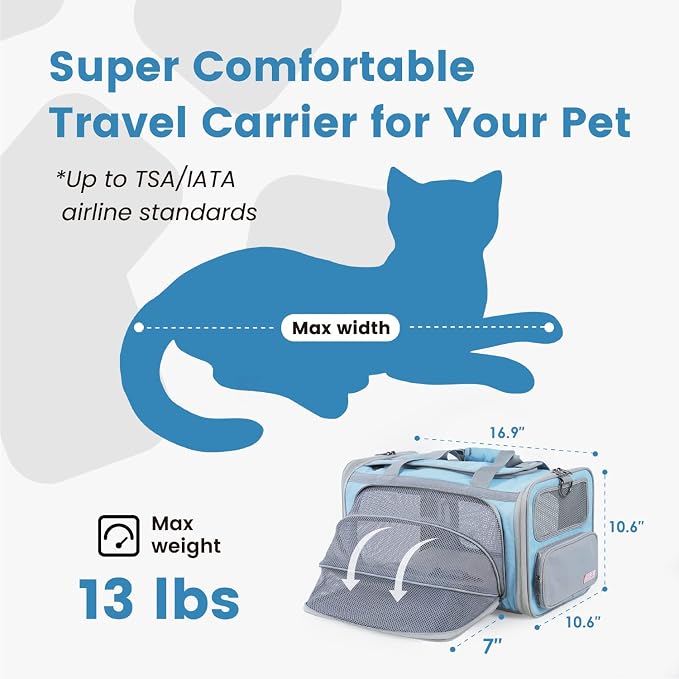 Pawaii Airline Approved Cat Carrier, Dog Carrier - Image 3
