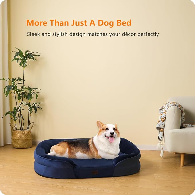 Dwanton Orthopedic Dog Bed for Medium Dogs - Image 9