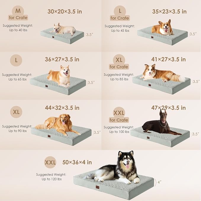 EHEYCIGA Orthopedic XXL Dog Beds - Image 2