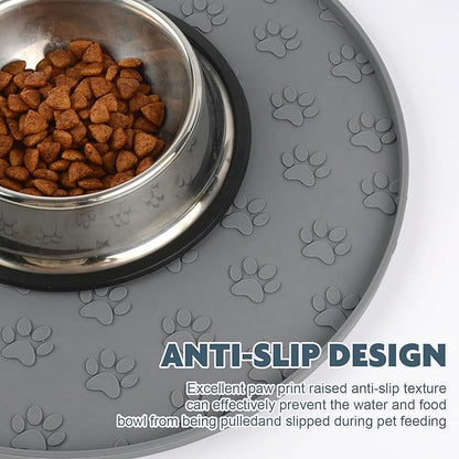 SUNLAND Silicone Dog Food Mat, Pet Feeding Mat - Image 7